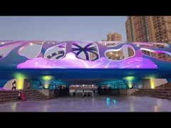 Transparente flexible Leiterplatte für LED-Displays für Werbung im Freien