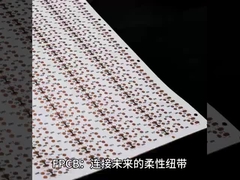 Flexible PCB-Board für LED-Streifen mit doppelter Schicht FPC und doppelseitige 168 Lichter schlägt