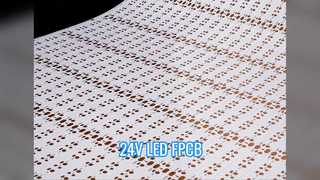 24V LED-Streifen Flexible Leiterplatte 2835 60LEDs