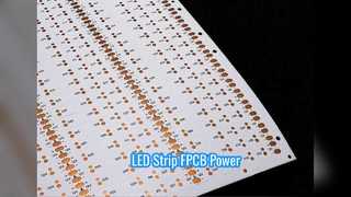 Flexibler LED-Streifen PCB 12V Weißfolie FPCB