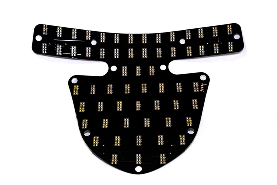 kaufen Flexible Leiterplatte im zerviko-abdominalen Bereich (zerviko-abdominal) Großhandel Kundenspezifische LED-Nackenband-FPCB mit SMT-Service Maskeninstrument-Leiterplatte Rückwand online manufacture