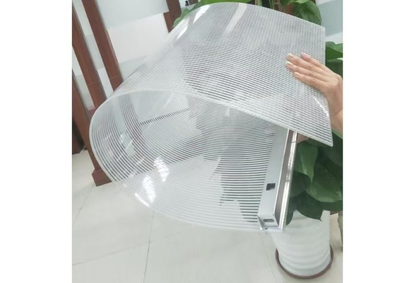 kaufen Anpassbarer Flexibler Transparenter LED-Display 1600+ Nits Helligkeit, IP65 wasserdicht Großhandel Outdoor-Werbelösungen p3-p5 High-Definition-Display. online manufacture