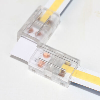 kaufen 8MM COB-Steckverbinder Wasserdicht IP25 Schnell Plug & Play 24V/12V Kompatibler LED-Streifenverbinder online manufacture