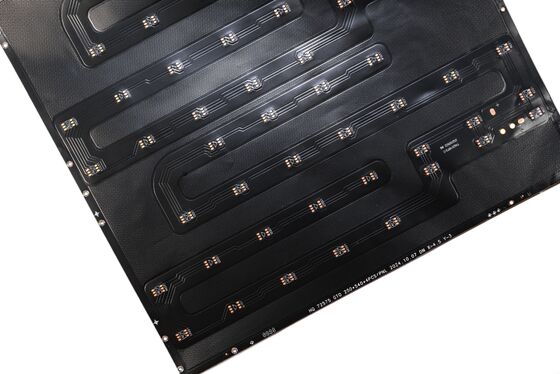 kaufen Customized Double Layer Flexible PCB mit Brandschutzniveau V0 und 0,25 mm Dicke für LED-Streifen und medizinische Geräte online manufacture