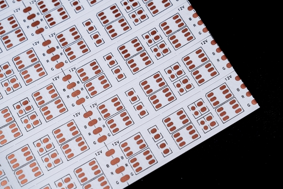 kaufen LED 5050RGB für Led-Streifen-Leiterplatte Doppelschicht-LED-Streifen-FPC-Blatt& 240mmx500mm FPCB& 5050 Kupferfolie RGB Doppelreihe online manufacture