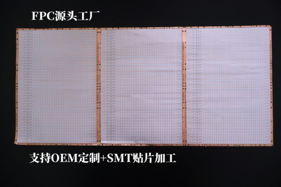 kaufen 12V doppelseitiges LED-Streifen-FPC mit 80 CRI flexiblem Leiterplattendesign für Innen-/Außenbeleuchtung online manufacture