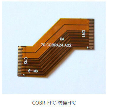 Kundenspezifische Automobilverkabelung FPC doppelseitige flexible Leiterplatte für Fahrzeuge mit neuer Energie