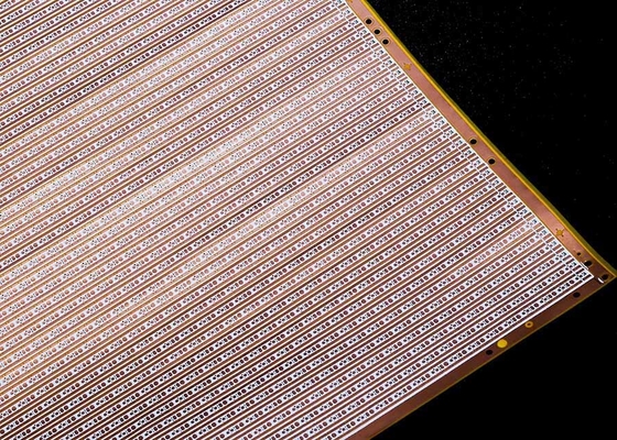 HEISSE Verkäufe 2025 LED FPCB 2025-75 LED/STÜCK-5*501.5-12V doppelseitige Platine weiße Folie für LED-Lichtleistenplatine