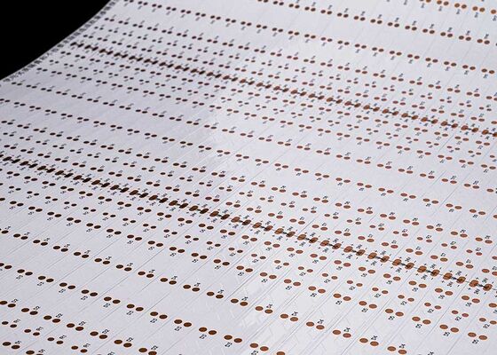 24V doppelseitige weiße Folien-Flexplatine FPCB für LED-Streifenbeleuchtung