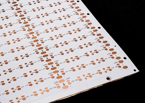 Leiterplattenbestückung Flexible LED-Streifen Leiterplatte 2835-60LEDs/Stück 24V doppelseitige Platine FPCB für LED-Beleuchtung