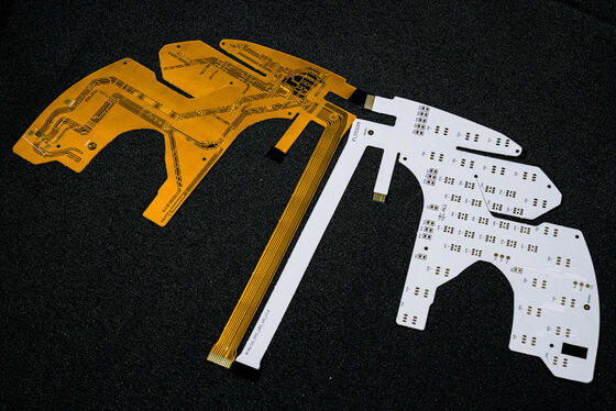 Doppellagige FPC-Platine mit Brandschutzklasse V0 für medizinische Schönheitsgeräte, die kundenspezifische Dienstleistungen anbieten