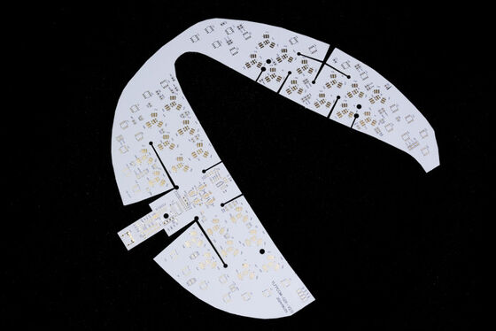 Anpassbare Abmessungen Doppellagige Leiterplatte FPC für Photon Beauty Gerät mit Brandschutzklasse V0