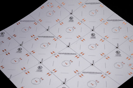 Doppelschicht flexibles Leiterplatte mit Brandschutzniveau V0 für anpassbare LED-Lichtstreifen FPC