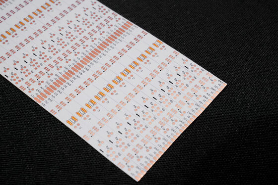 Doppelschicht-LED-Lichtstreifen FPC mit benutzerdefiniertem PCB-Design und Brandschutzniveau V0