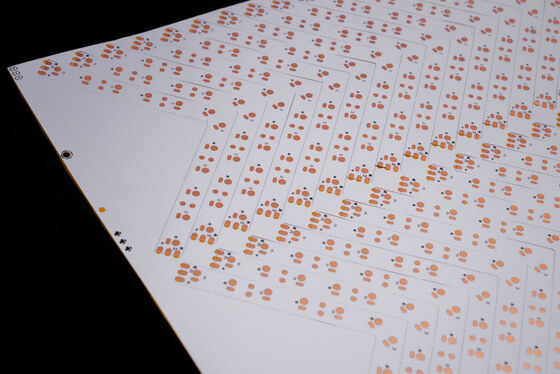 Doppelschicht flexibles PCB mit Brandschutzniveau V0 und 0,25 mm Dicke für LED-Beleuchtung