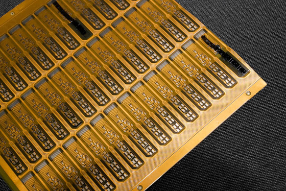 Verstärkung von Softboards für Bluetooh Headset FPC Elektronische HDI-Druckschirmplatte-Montage mit doppelseitigem gelben Film