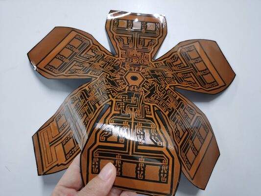 Doppelschichtplatte Brandschutzniveau V0 Anpassungsfähig Design Flexible Leiterplatte für Schönheits- und Medizinprodukte