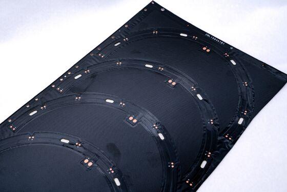 Hohe Flexibilität 0,1 mm min. Linienbreite 300 °C beständiges flexibles FPC-Leiterplatten-Doppelschicht-FPC