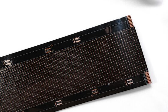Flexible Display Screen FPC mit 0,1 mm Dicke für LED Flexible Circuit Board